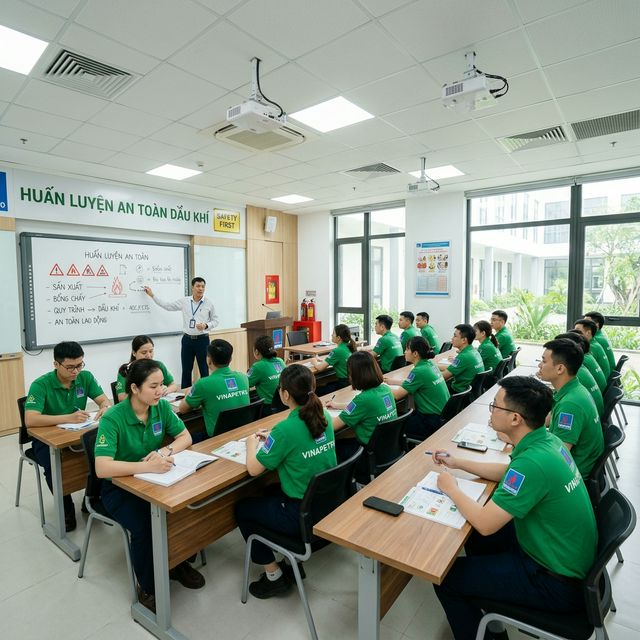 Đào tạo nghiệp vụ xăng dầu chuyên nghiệp